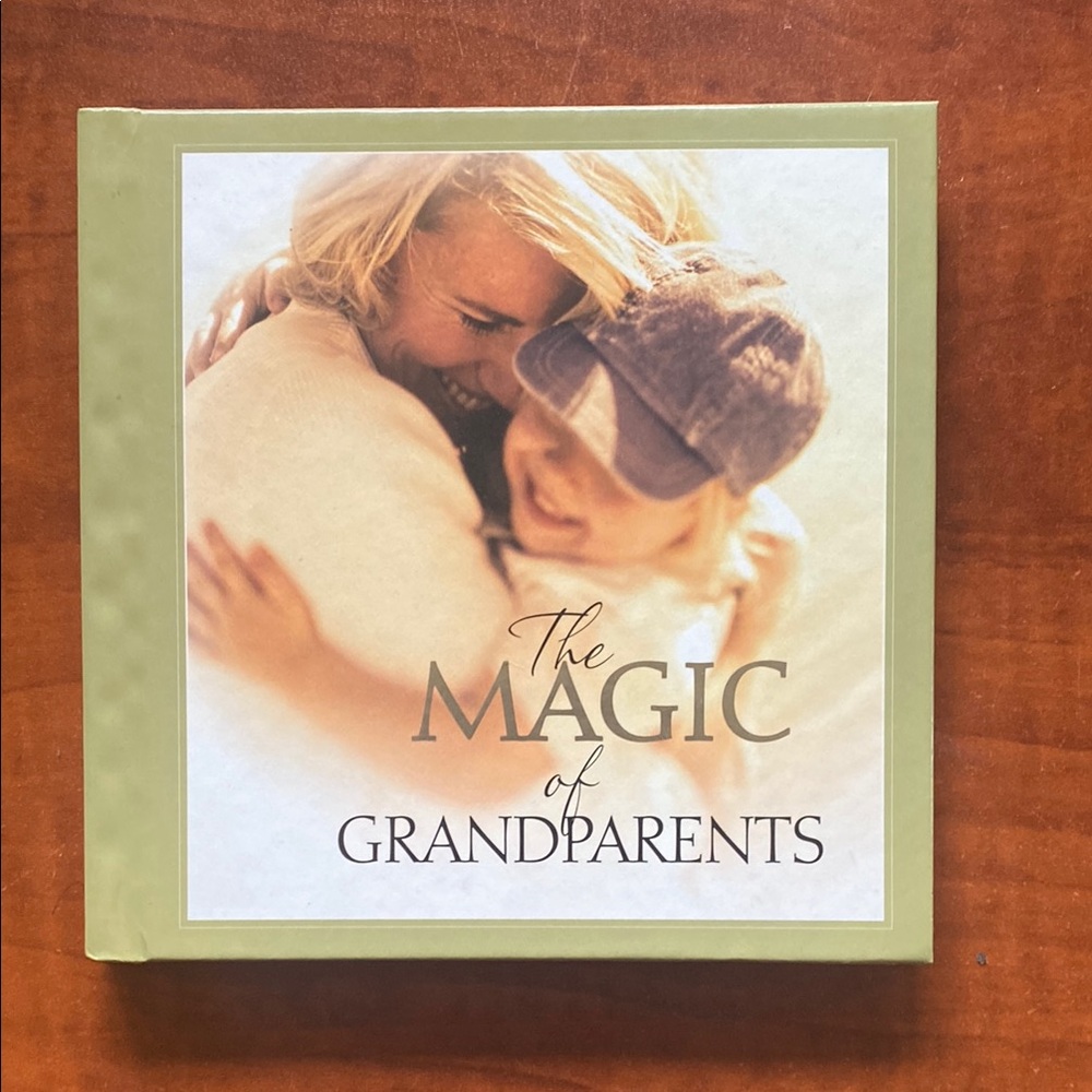 The Magic of Grandparents Keepsake Hallmark Gift Book